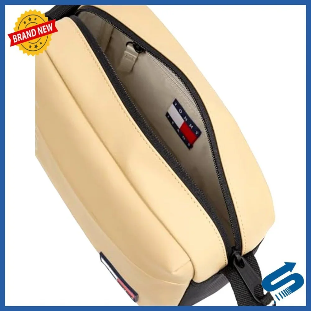 Lightweight Crossbody Sling Bag with Adjustable Strap, 3 Pockets